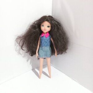 Bratz Moxie Girlz Girl Sophina Doll Brown Hair Brown Eyes Clothes No Feet